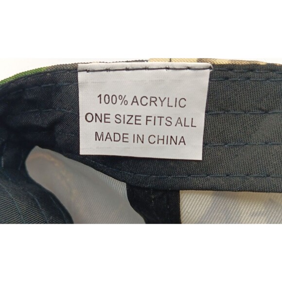 USA American Flag Eagle Patriotic Baseball Hat Cap Trucker Mossy Oak Camo Adjust - Picture 8 of 8